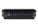 STARTECH ST1030USBM 10-Port USB 3.0 Hub Black thumbnail 2