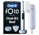 ORAL-B iO10 Electric Toothbrush + Charging Travel Case - Stardust White thumbnail 1