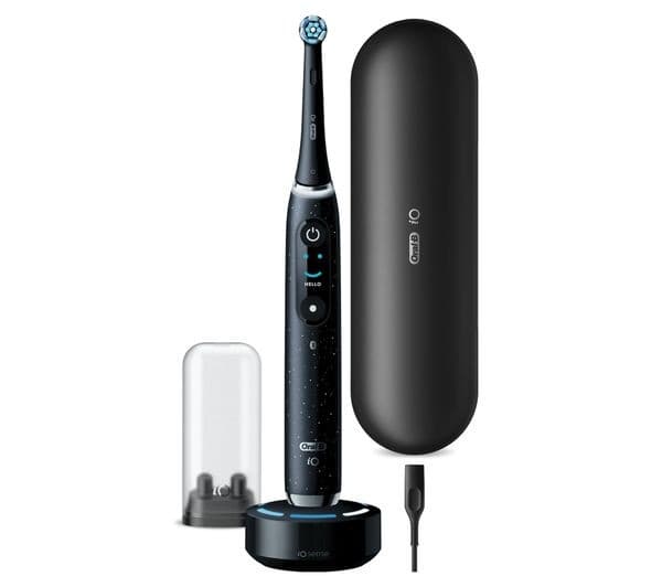 ORAL-B iO10 Electric Toothbrush + Charging Travel Case - Stardust White - Image 4