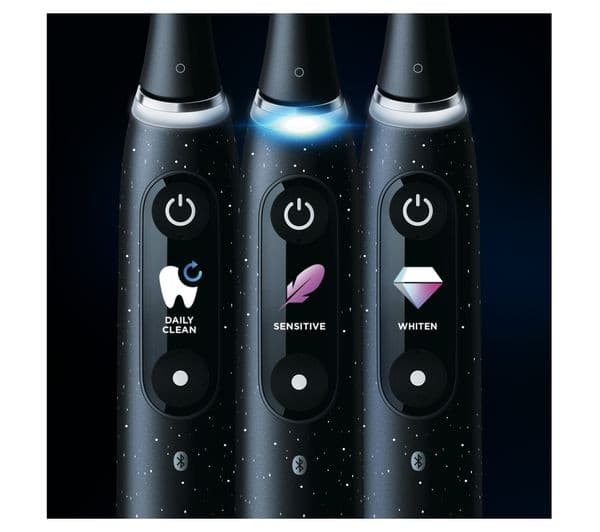 ORAL-B iO10 Electric Toothbrush + Charging Travel Case - Stardust White - Image 9