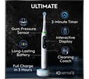 ORAL-B iO10 Electric Toothbrush + Charging Travel Case - Stardust White thumbnail 10