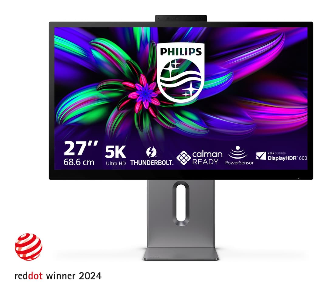 Philips Brilliance 27E3U7903/00 computer monitor 68.6 cm (27") 5120 x 2880 pixels 5K Ultra HD LCD Grey - Image 1