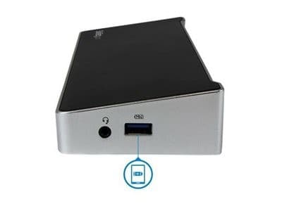 StarTech.com 4K USB-C Dock - Triple Monitor - Mac & Windows - 60W USB PD (DK30CH2DPPDU) - docking station - USB-C - HDMI, 2 x DP - 1GbE - Image 3