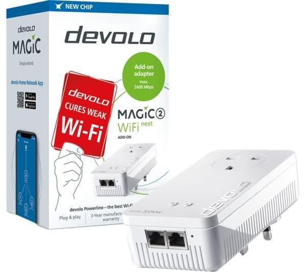 DEVOLO Magic 2 WiFi Next Powerline Adapter - Image 3