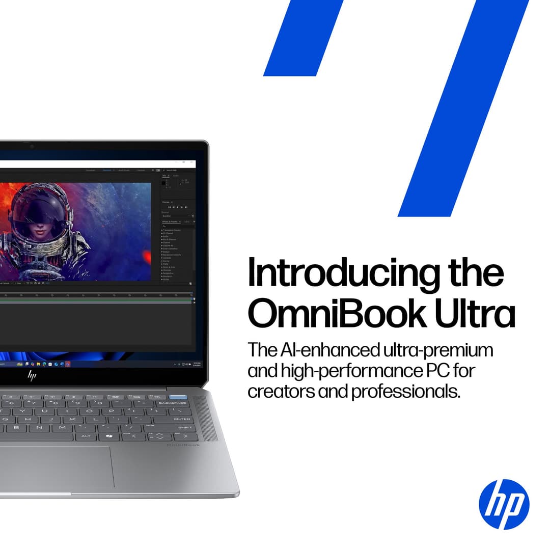 HP OmniBook Ultra Flip 14-fh0006na Intel® Core Ultra 7 256V 16GB RAM 1TB SSD 14" OLED Touchscreen 3K 120Hz Windows 11 Home 2-in-1 Copilot+ Laptop - Image 7