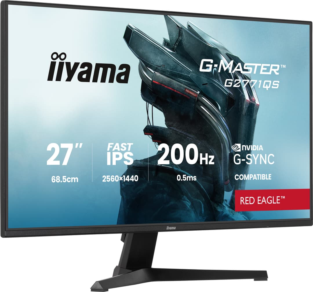 iiyama G-MASTER G2771QS-B1 computer monitor 68.6 cm (27") 2560 x 1440 pixels Wide Quad HD Black - Image 3