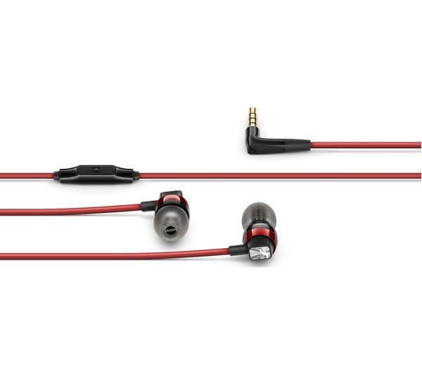 Sennheiser CX 300S Wired In-Ear Earphones - Red - Image 2