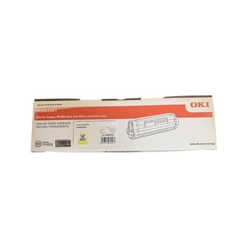 OKI 46606505 Yellow Toner Cartridge for Pro8432WT (10,000 Pages) - Image 2
