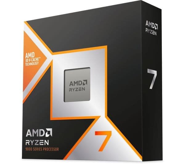 AMD Ryzen 7 9800X3D Processor 8-Core 16-Thread 4.7 GHz (5.2 GHz Boost) 96 MB L3 3D V-Cache Socket AM5 (No Cooler Included) - Image 2