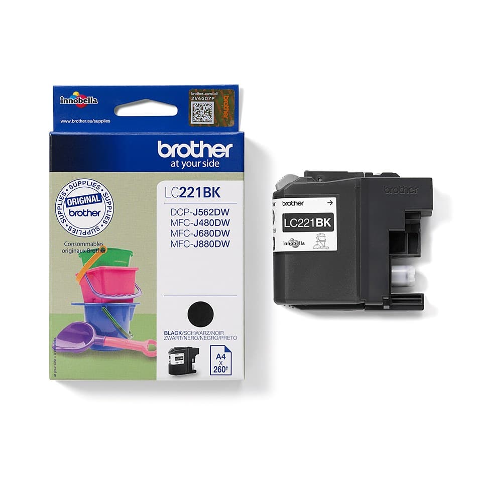 Brother LC221BK ink cartridge 1 pc(s) Original Black - Image 4