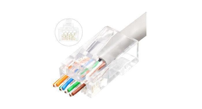 RJ45 UTP plug Cat6 for - Image 1