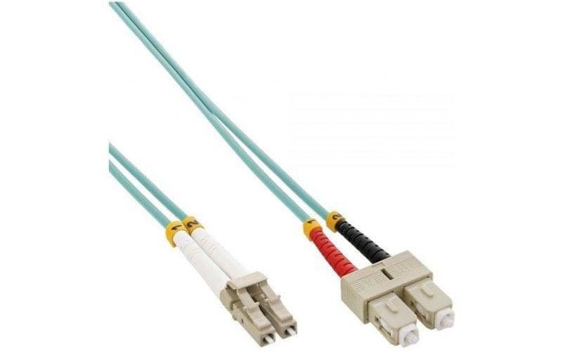 Fiber patch cable LC-SC OM3 - Image 1