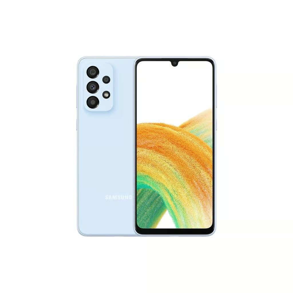 Samsung Galaxy A33 5G 128GB 6GB RAM Dual SIM Smartphone 6.4 Inch Super AMOLED 90Hz - Awesome Blue