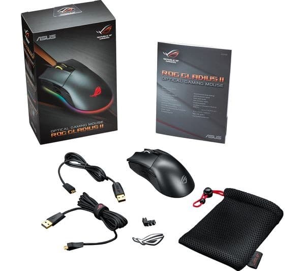 ASUS ROG Gladius II Optical Gaming Mouse - Image 2