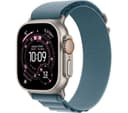 Apple Watch Ultra 3 GPS + Cellular 49mm Natural Titanium Case with Light Blue Alpine Loop - Small thumbnail 1