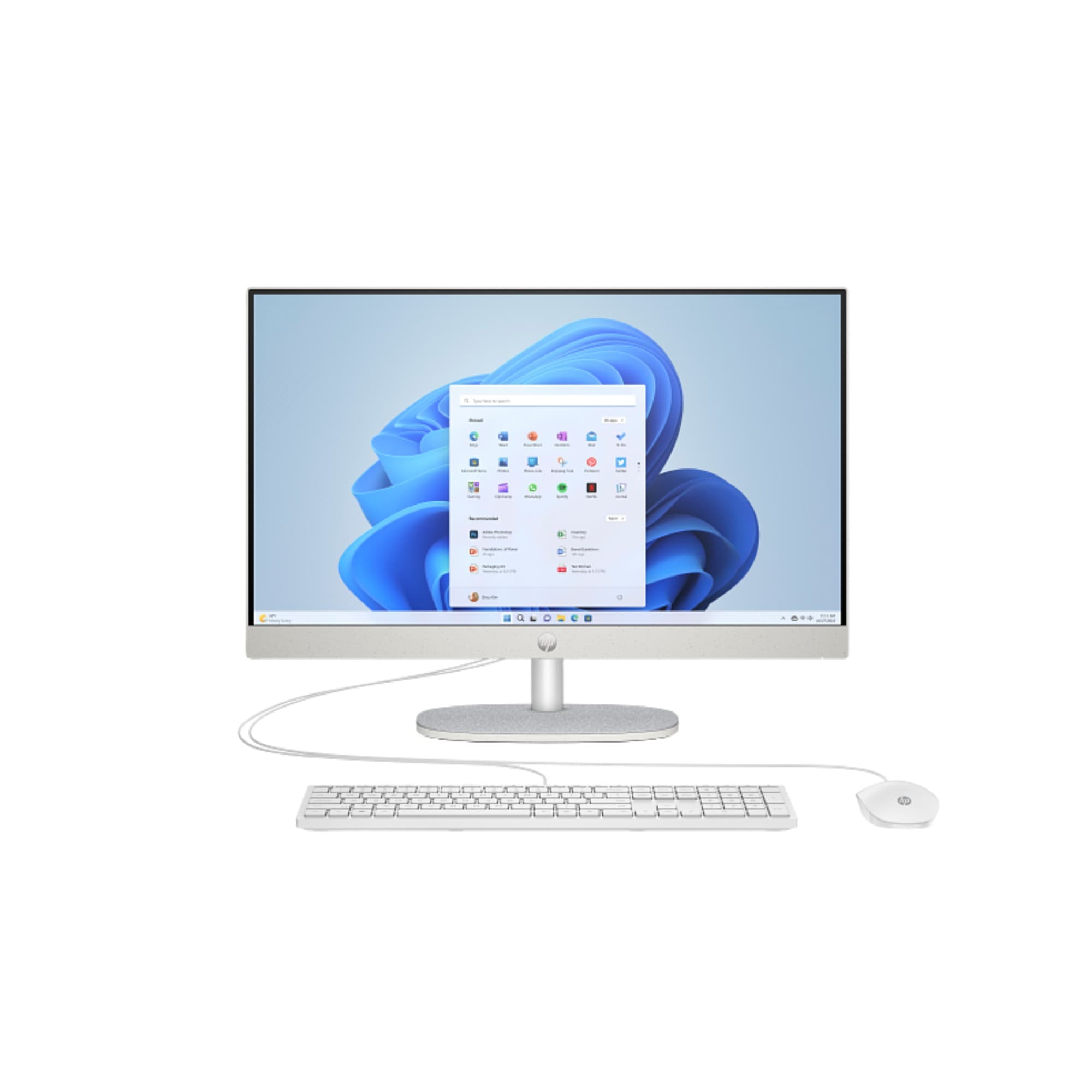 HP 24-cr0063na Intel® Core i3-N300 8GB RAM 256GB SSD 23.8" Full HD Windows 11 Home All-in-One Desktop PC