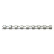 Fellowes Apex 6200003 White Plastic Binding Comb 6mm A4 21-Ring 100pk - Image 1