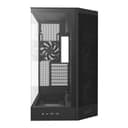NZXT H9 Flow (2025) Tempered Glass Dual Chamber Mid Tower PC Case - Black thumbnail 2