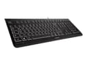 Cherry KC 1000 Keyboard Black thumbnail 1