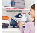 TEFAL Express Essential SV6116 Steam Generator Iron - White & Blue thumbnail 8