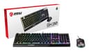 MSI VIGOR GK30 COMBO RGB MEMchanical Gaming Keyboard + Clutch GM11 Gaming Mouse ' UK Layout, 6-Zone RGB Lighting Keyboard, Dual-Zone RGB Lighting Mouse, 5000 DPI Optical Sensor, RGB Mystic Light' thumbnail 1