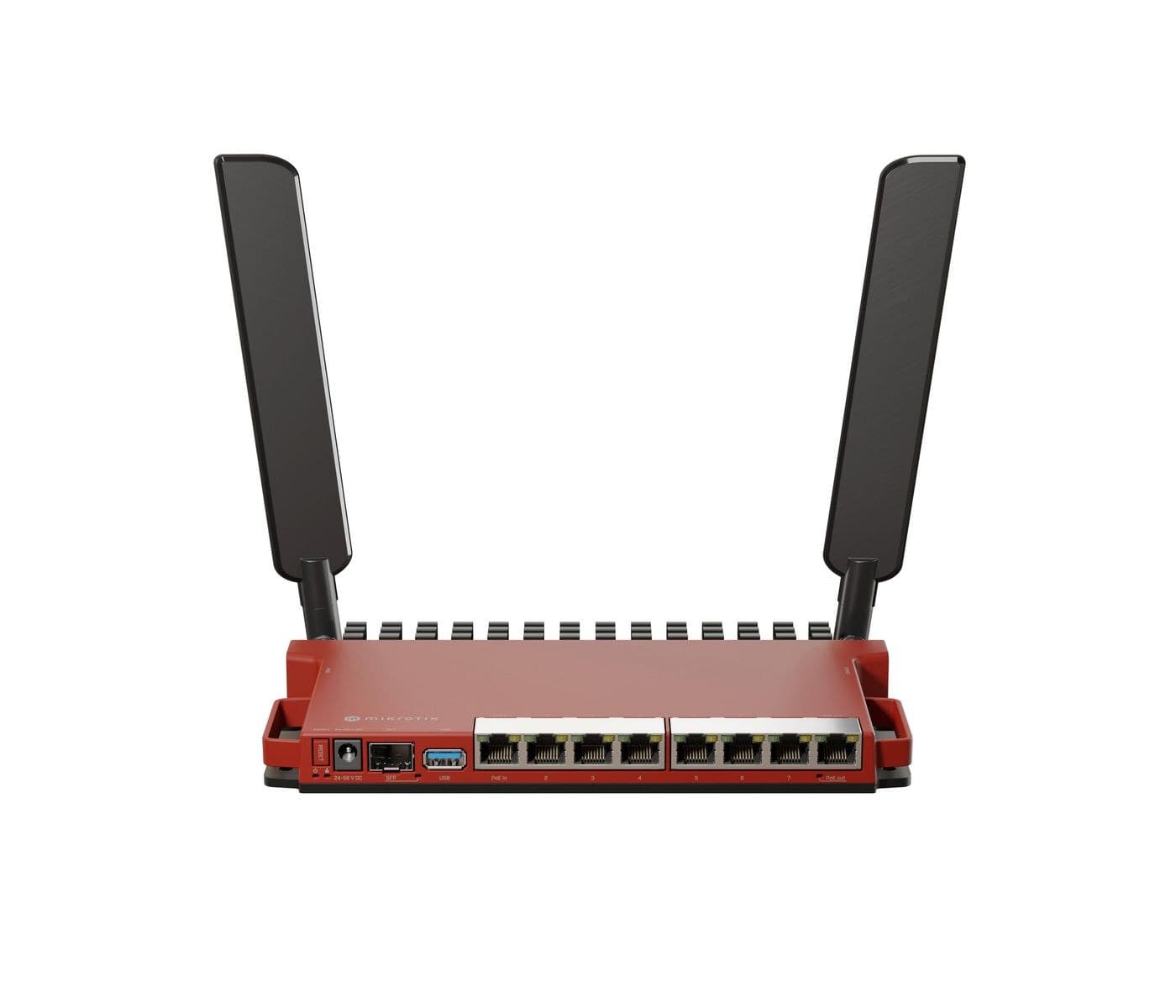 MikroTik L009UiGS-2HaxD-IN Router - 8x Gigabit Ethernet, 1x 2.5G SFP, 2.4GHz Wi-Fi 6, PoE