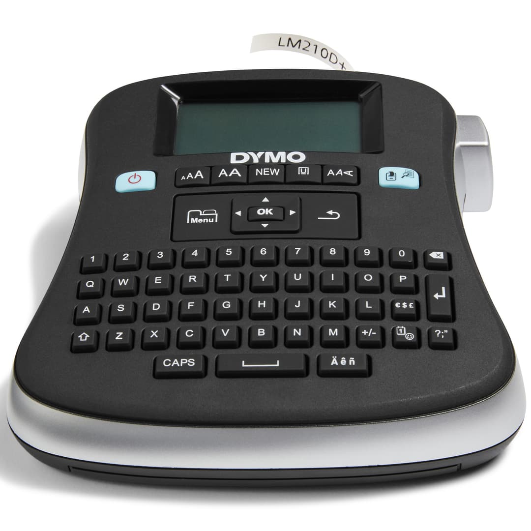 DYMO LabelManager 210D+ Label Maker | Desktop Label Printer | Portable Label Maker with QWERTY Keyboard | Large Display & One-Touch Smart Keys | For Home & Office - Image 1