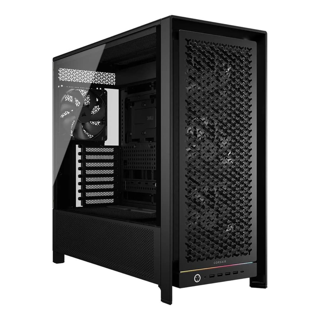 Corsair FRAME 5000D RS Tempered Glass Mid Tower Gaming PC Case - Black - Image 1