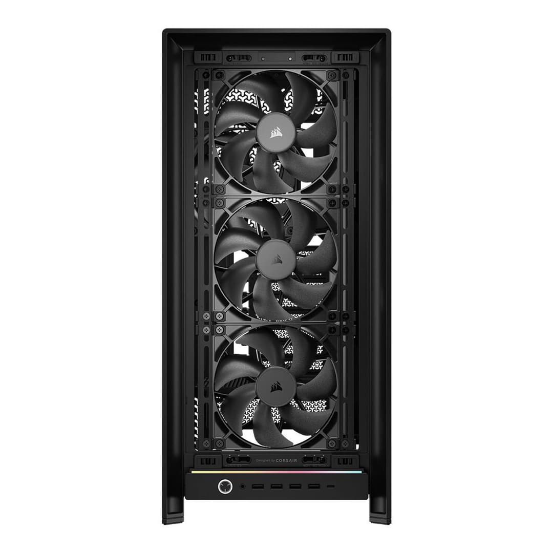 Corsair FRAME 5000D RS Tempered Glass Mid Tower Gaming PC Case - Black - Image 3