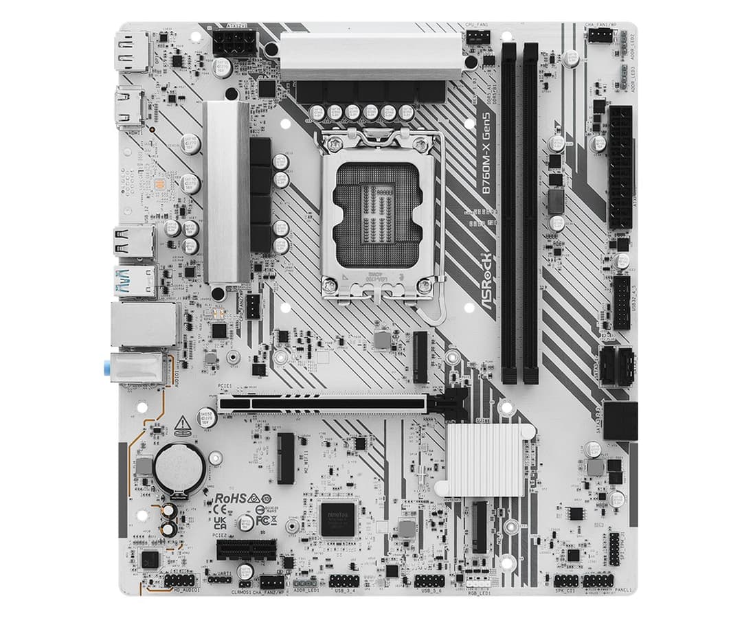 Asrock B760M-X Gen5 Intel B760 LGA 1700 micro ATX - Image 2