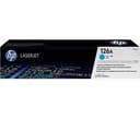 HP 126A Cyan Toner Cartridge thumbnail 1
