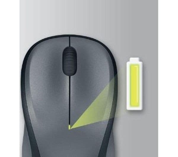 Logitech M235 Wireless Mouse - Red - Image 3