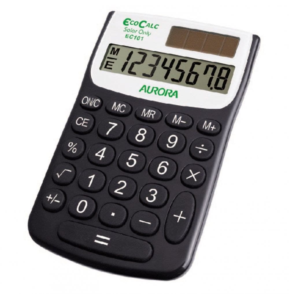 Aurora EC101 Handheld Calculator - Image 1