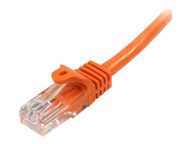 StarTech Cat5e Snagless UTP Patch Cable 0.5m - Orange - Image 5