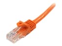 StarTech Cat5e Snagless UTP Patch Cable 0.5m - Orange thumbnail 5