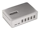 StarTech.com 7-Port USB-C Hub, 5x USB-A + 2x USB-C, Self-Powered w/ 65W Power Supply, USB 3.1 10Gbps Hub w/ BC1.2 Charging, Desktop/Laptop USB Hub with 3ft Locking USB-IF Certified Cable - USB Expansion Hub (10G5A2CS-USB-C-HUB) - hub - 7 ports thumbnail 4