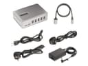 StarTech.com 7-Port USB-C Hub, 5x USB-A + 2x USB-C, Self-Powered w/ 65W Power Supply, USB 3.1 10Gbps Hub w/ BC1.2 Charging, Desktop/Laptop USB Hub with 3ft Locking USB-IF Certified Cable - USB Expansion Hub (10G5A2CS-USB-C-HUB) - hub - 7 ports thumbnail 6