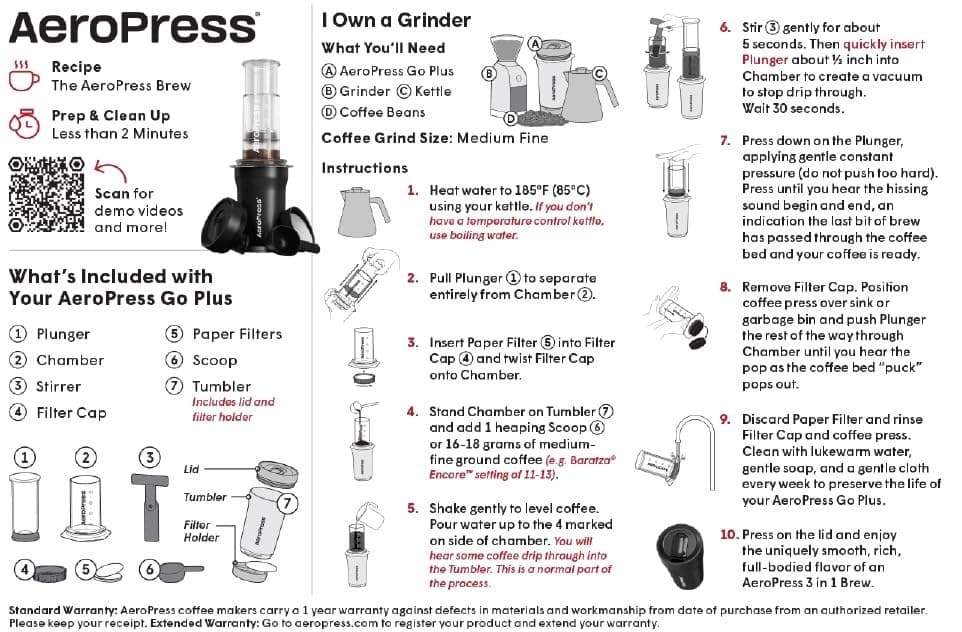 AeroPress Go Plus Portable Coffee Maker - Pink - Image 7