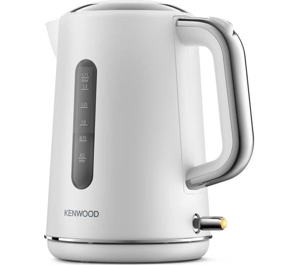 Kenwood Abbey Lux ZJP05 1.7L 3000W Jug Kettle - Matte White & Chrome - Image 2