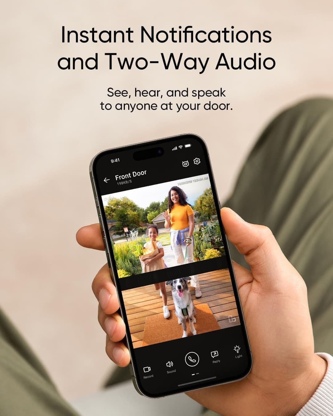 eufy Security Video Doorbell E340 (Dual Camera, 2K) - Image 3
