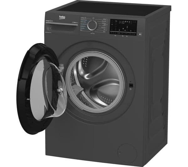 BEKO Pro BM5D59645UA 9 kg Washer Dryer - Anthracite - Image 2