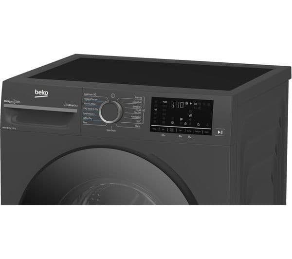 BEKO Pro BM5D59645UA 9 kg Washer Dryer - Anthracite - Image 5