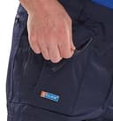 CLICK ACTION WORK TROUSERS NAVY BLUE 42T thumbnail 5