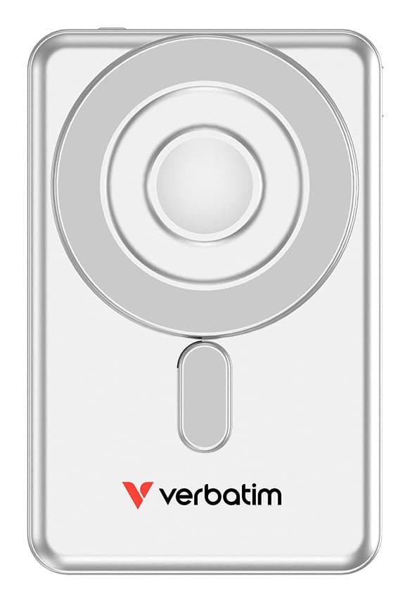 Verbatim Charge'n'Go 2C Power Bank 5000 mAh Silver - Image 2