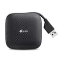 TP-Link UH400 USB 3.0 4-Port Portable Hub, USB 3.2 Gen 1 Type-A, 5000 Mbit/s, Black thumbnail 1