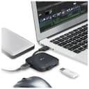 TP-Link UH400 USB 3.0 4-Port Portable Hub, USB 3.2 Gen 1 Type-A, 5000 Mbit/s, Black thumbnail 3