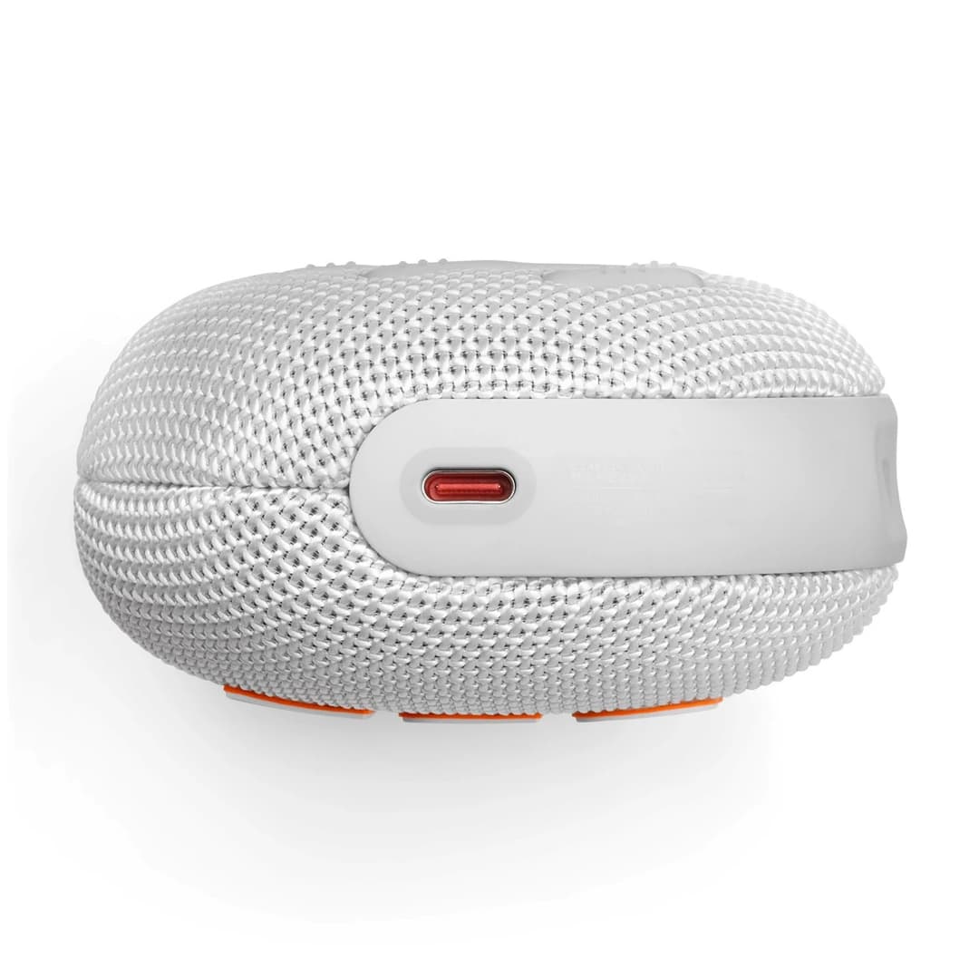JBL Clip 5 Portable Wireless Speaker - White - Image 2