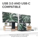 Plugable Technologies UD-3900Z Docking USB 3.2 Gen 1 (3.1 Gen 1) Type-C Black thumbnail 4
