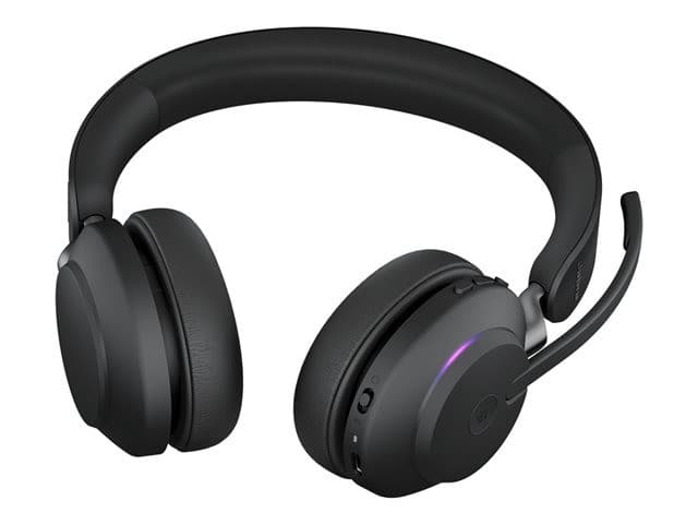 Jabra Evolve2 65 Stereo Wireless Headset - Black - MS Teams - USB-A - Without Charging Stand - Image 3