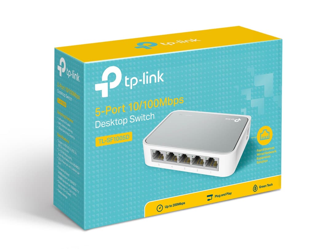 TP-Link 5-Port 10/100Mbps Desktop Network Switch - Image 4